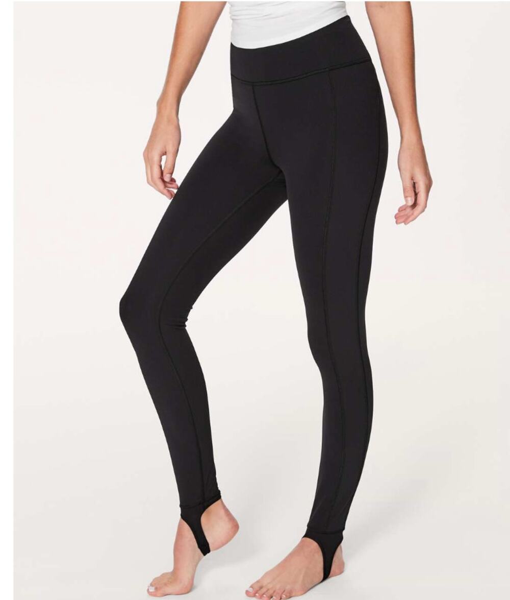 Lululemon Hold On Tight Solid 28" Black Leggings Size 6